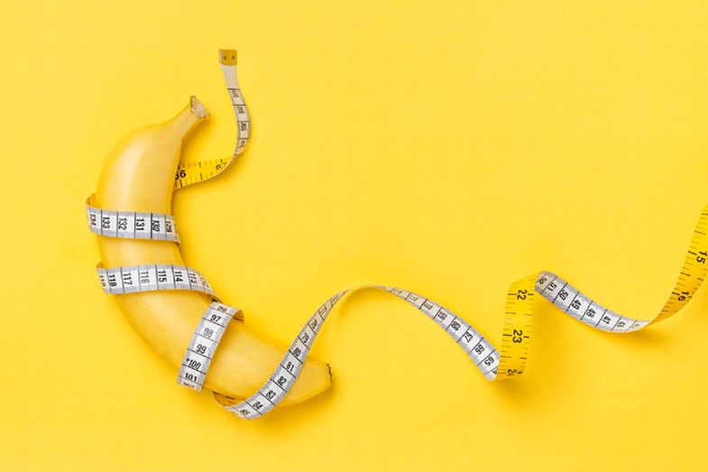 The average size of the penis is in an erection - 13.12 cm
