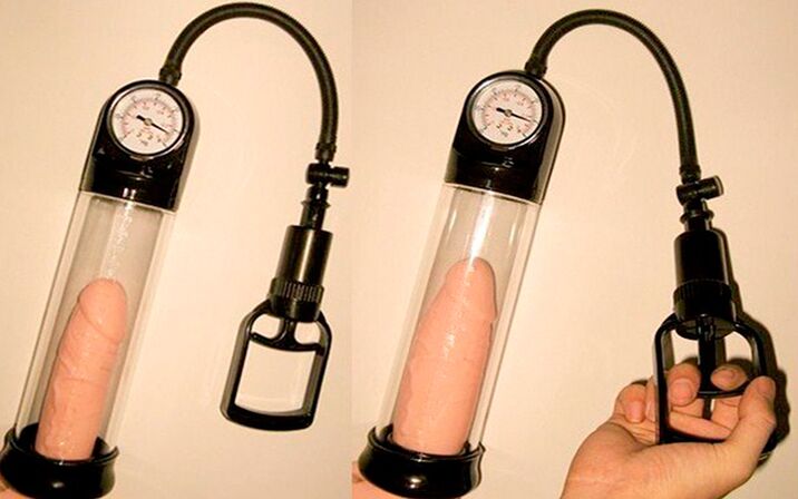 The results of using the pump