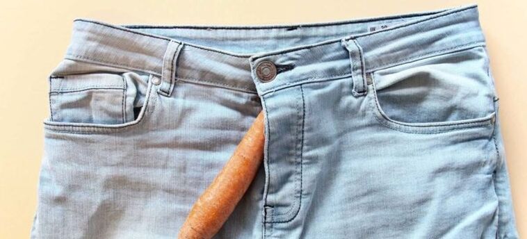 carrots symbolize a penis enlarged by soda
